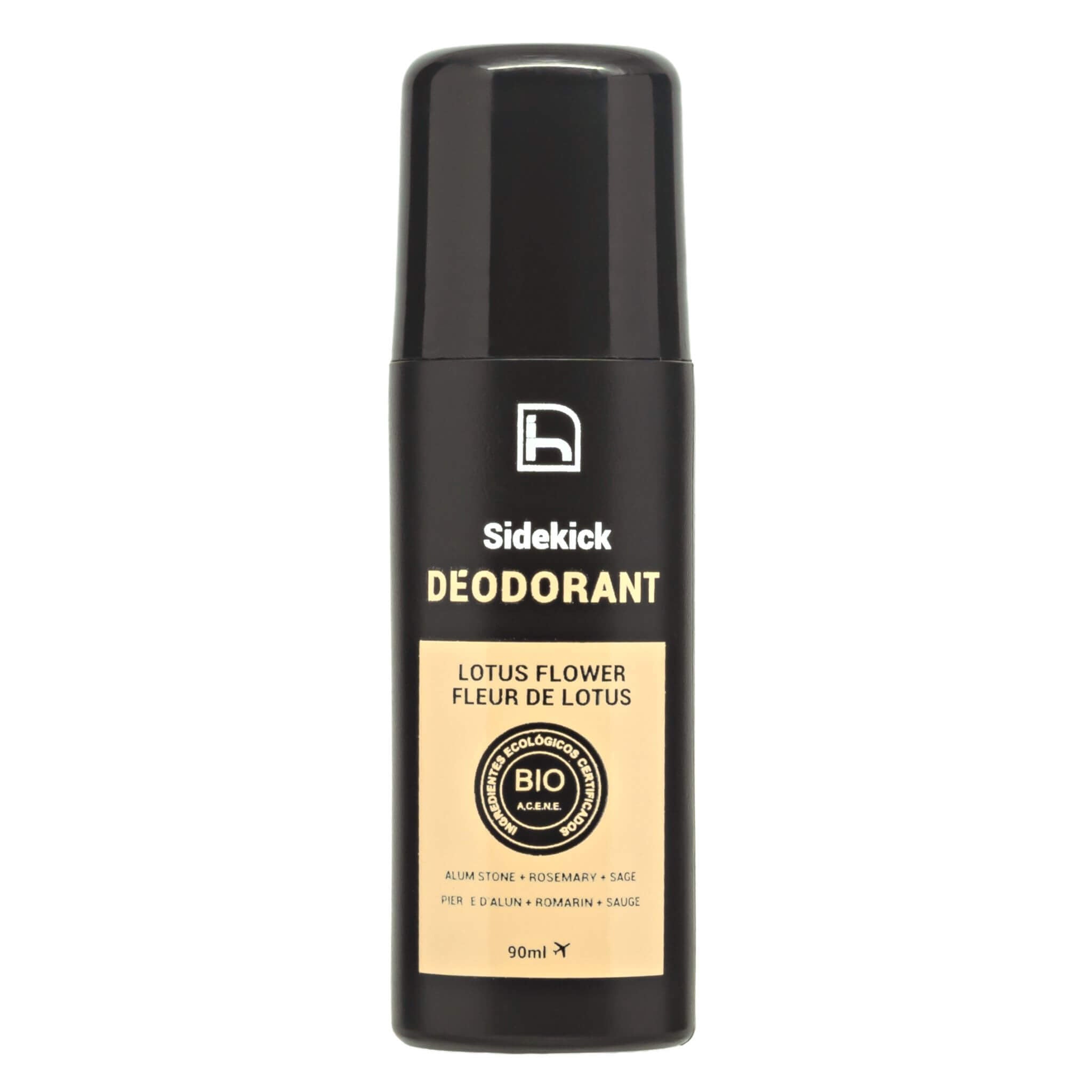 Desodorante natural roll on para hombre. Certificado bio y vegan